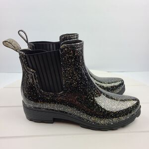 Dolce Vita Womens Size 8.5 / 39 Chance of Sparkle Showers Rainboots